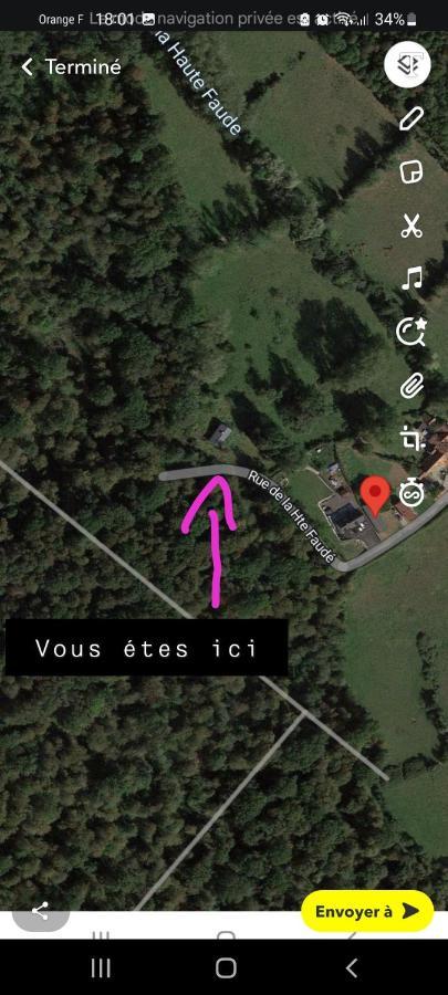 Chalet De La Haute Faude Wirwignes Dış mekan fotoğraf